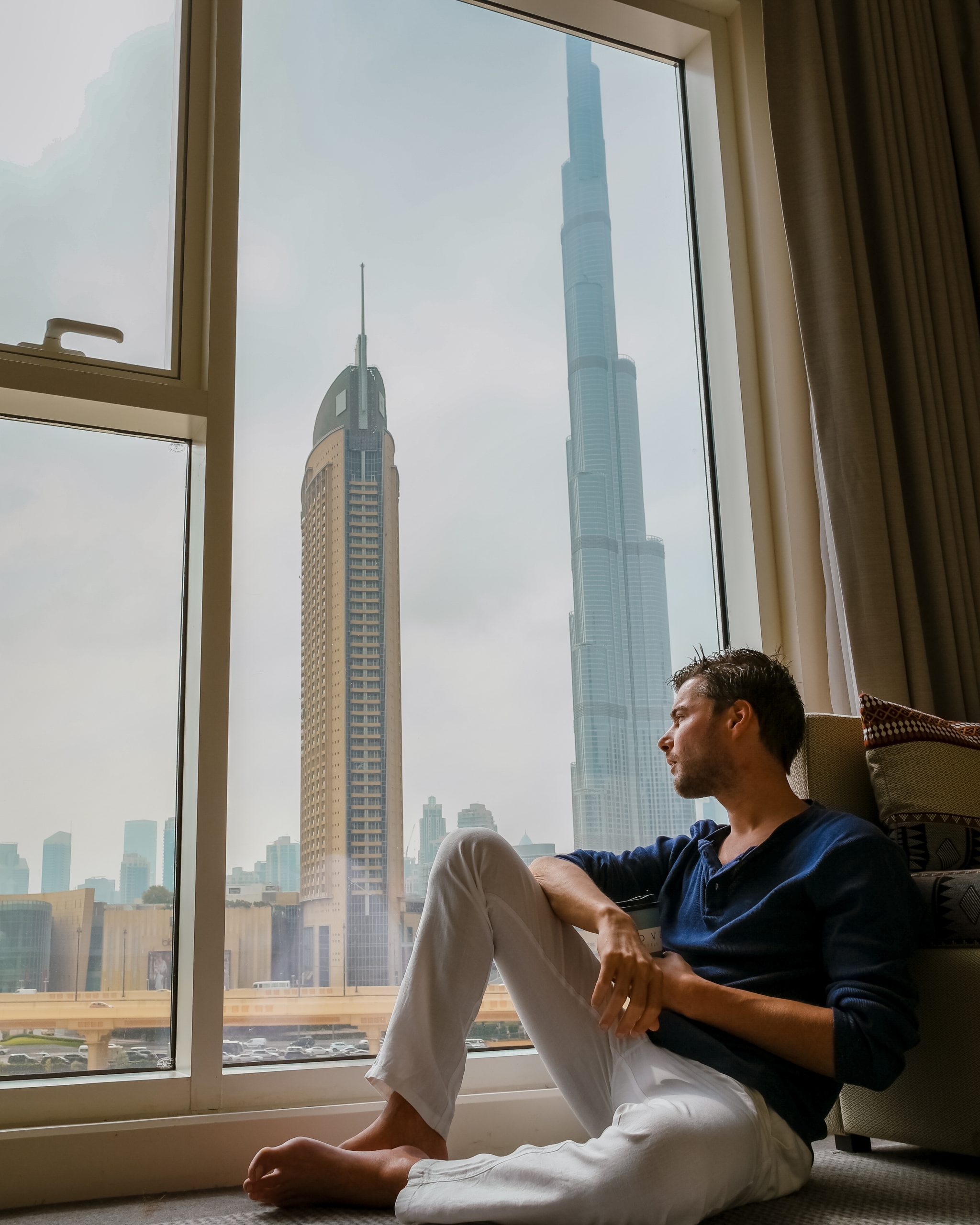 Depressed,Men,Sitting,In,A,Room,Of,An,Office,Building